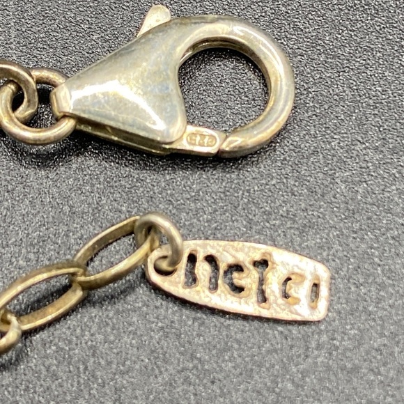 NETA .925 Silver Boho Crystal Beads Artisan Designed Necklace - Picture 5 of 12